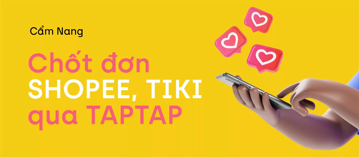 TAPTAP bannerweb ChotdonShopeeTiki