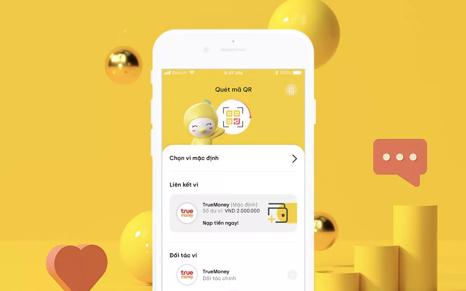 Ví điện tử TrueMoney nay chung vui cùng TAPTAP 1 TAPTAP bannerweb True minhhoa