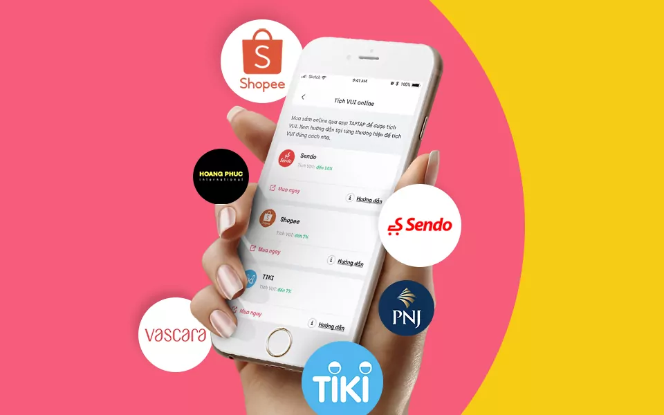 Chốt đơn Shopee, Tiki qua TAPTAP 1