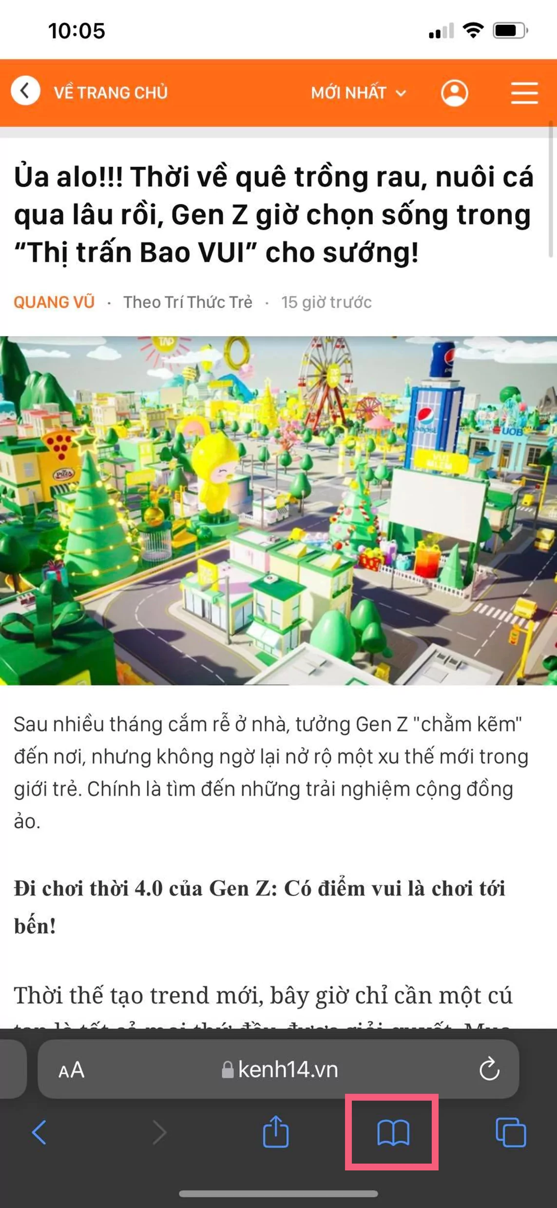Mẹo tối ưu trải nghiệm khi khám phá Thị trấn Bao VUI 1 clear cache 1