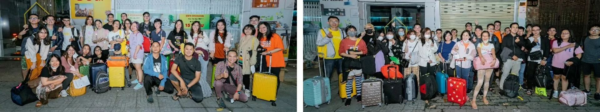 Cuộc hẹn cách Sài Gòn 300km của các TAPPIES 1 Những gương mặt TAPPIES háo hức để… lên xe ngủ