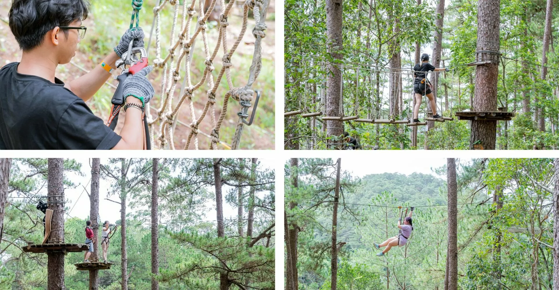 Cuộc hẹn cách Sài Gòn 300km của các TAPPIES 4 TAPTAP 3 Zipline scaled