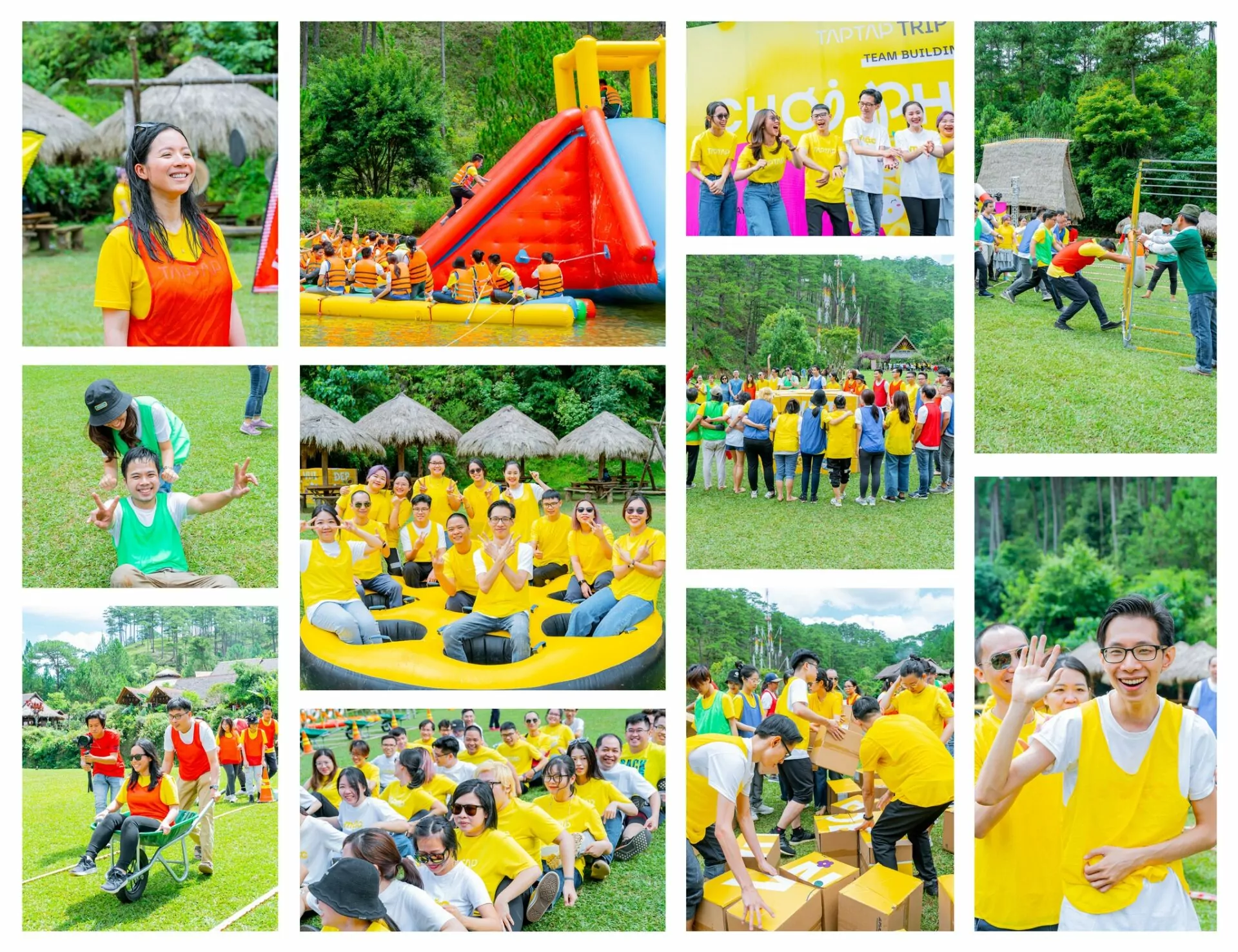 Cuộc hẹn cách Sài Gòn 300km của các TAPPIES 8 Company Trip thì phải có team building