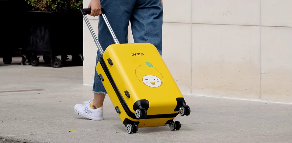 TAPTAP xuất hiện trên vali
