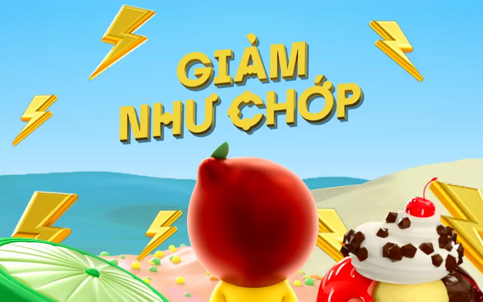 3 ngày đã thèm, ăn đủ món ngon ?️ 3 Giảm như Chớp loạt deal siêu VUI, chỉ trong 3 Ngày Đã Thèm