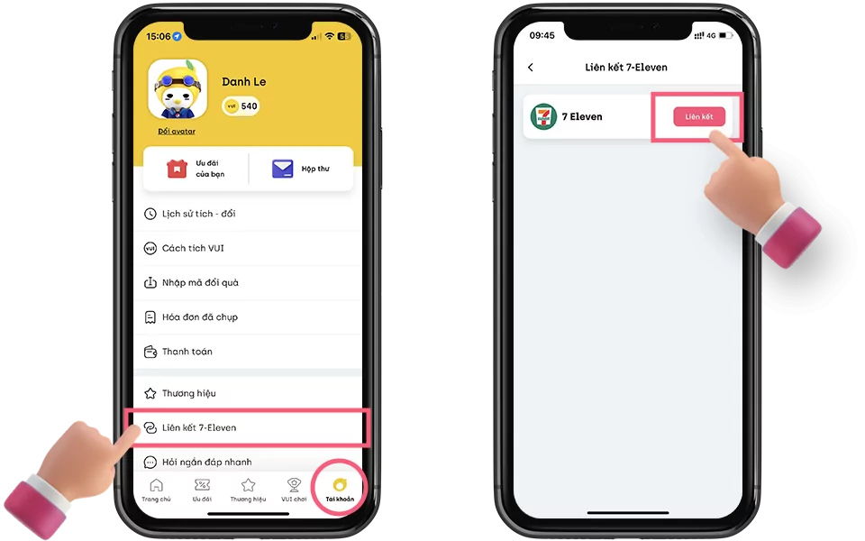 Nhiệm vụ nhận thưởng: tích điểm M-COIN, tranh 80 triệu giải đồng đội 2 TAPTAP hinhminhhoa 7eleven 1 copy