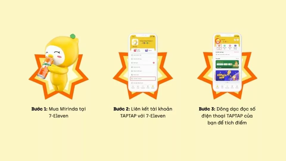 Mirinda - Thành công với chiến dịch "Đua Vui Tranh Thưởng" cùng TAPTAP 5 05-cac-buoc-tham-gia-nhan thuong