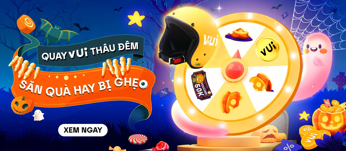 Halloween quay vui săn quà